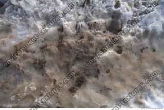 Photo Texture of Dirty Snow 0020
